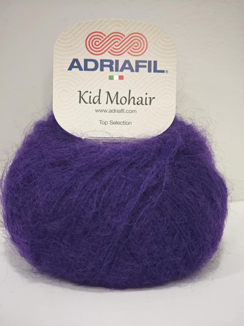 Kid Mohair 035 Fjólublár