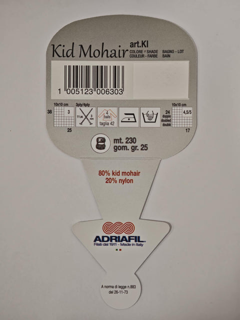 Kid Mohair 035 Fjólublár