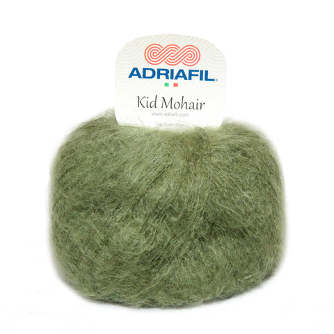 Kid Mohair 054  Grænn.