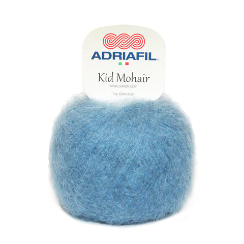 Kid Mohair 80 Nætur blár.
