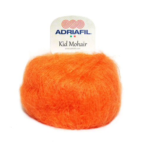 Kid Mohair 94 Appelsínugulur.