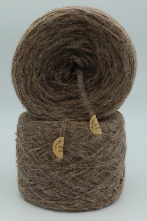 Piumino Alpaca blown 50 gr. Light brown