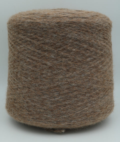 Piumino Alpaca blown 50 gr. Light brown