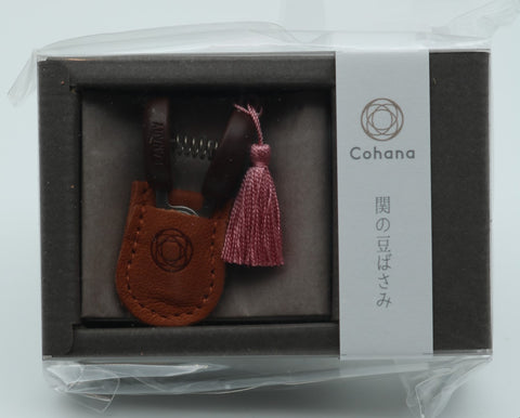 Cohana bean scissors 3.5 cm - Pink