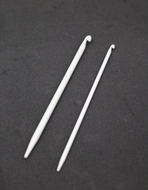 Pony pick up needles.