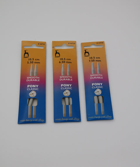 Pony Classic extra knitting needles 10.5 cm