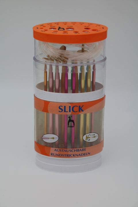 Pony SLICK knitting set 14 cm.