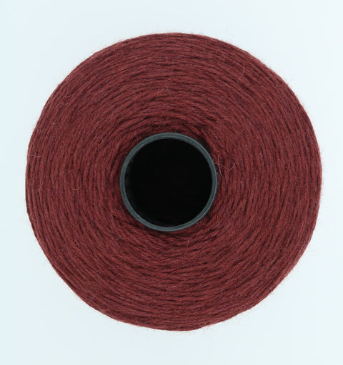 Ítölsk 100% Merinoull 50 gr. - Rauðbrúnn