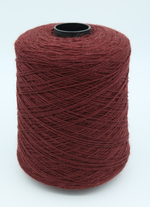 Ítölsk 100% Merinoull 50 gr. - Rauðbrúnn