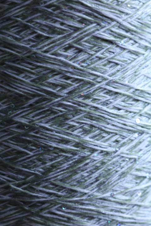 Palliettugarn - 55% Bómull 45% Polýester - Nr.12 - 50 gr.