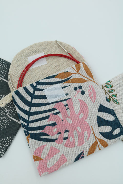 Veski undir snúrur frá prjónasettum.