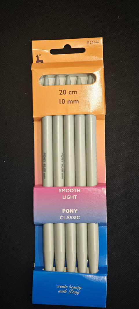 Pony 5 needles 20 cm. 5 mm.
