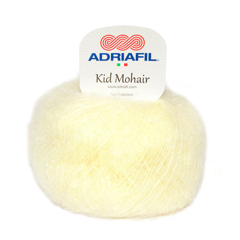 Kid Mohair 05 Ljós gulur.