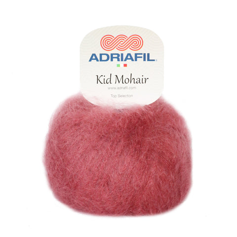 Kid Mohair 19 Ljós Bordeaux