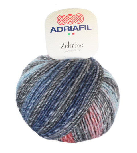 Zebrino Marled garn 50 gr. litur 73