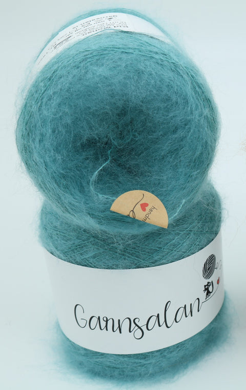 Kid Mohair 25 gr. - Light antique blue