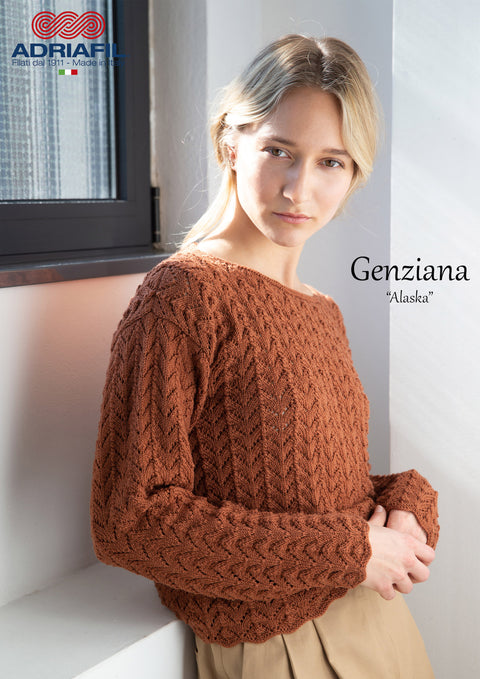Genziana - extra fín Merinoull - einstök mýkt - 64