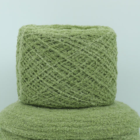 Merino Glimmer fylgiþráður 25 gr. Ljósgrænn