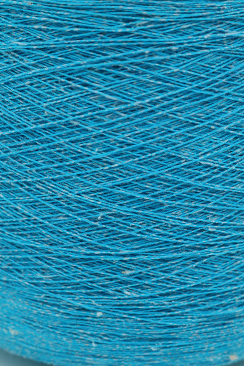 Denimgum bómull/pólýester fylgiþráður - 25 gr. Turkisblár