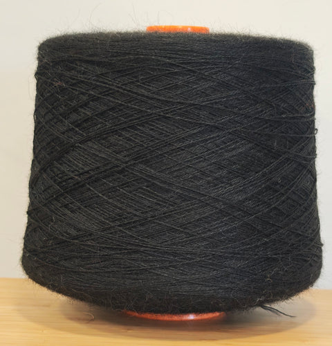 Baldo - Alpakka og Merino blanda - frá 25 gr. Svart