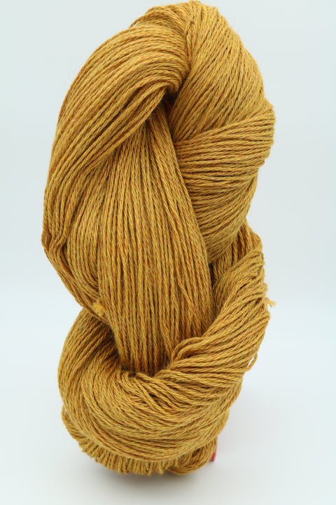 Baby Alpakka Suri - 80% Baby Alpakka og 20% Suri Alpakka - 250 gr. Nr.36 - Sinnep.