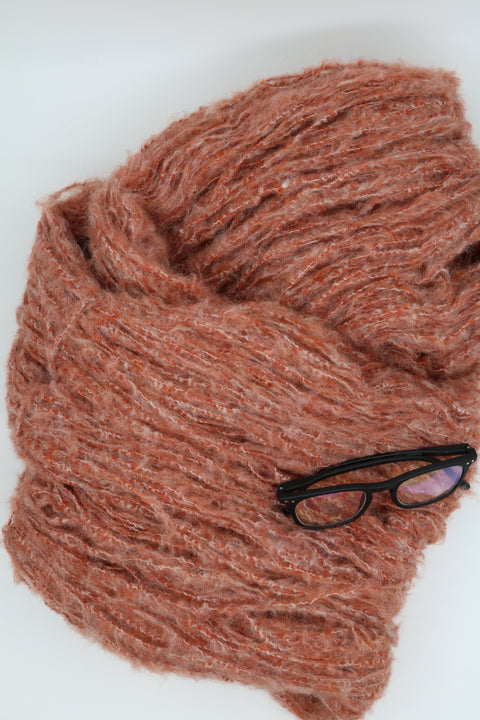 Soffice - 90% Burstað Baby Alpakka - 230 gr. Ryðrauður (prjónað á 6-7 mm.)