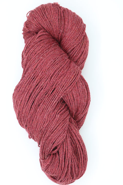 Baby Alpakka Suri - 80% Baby Alpakka og 20% Suri Alpakka - 250 gr. Nr.39 Vínrauður