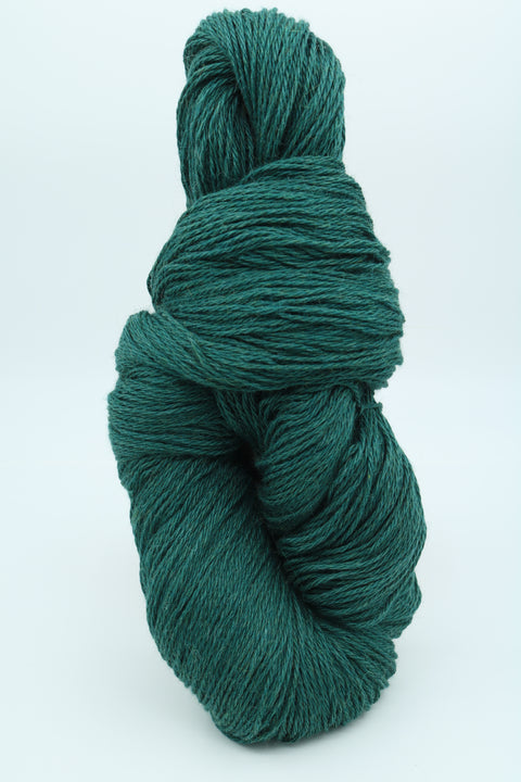 Baby Alpakka Suri - 80% Baby Alpakka og 20% Suri Alpakka - 250 gr. Nr.41 - Flöskugrænn