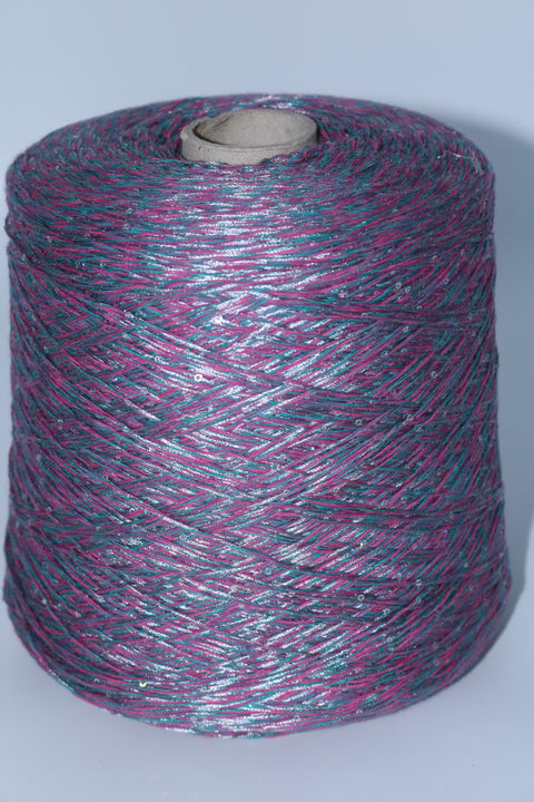 Palliettugarn - 55% Bómull 45% Polýester - Nr.24 - 50 gr.