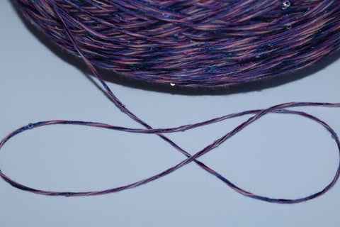 Palliettugarn - 55% Bómull 45% Polýester - Nr.25 - 50 gr.