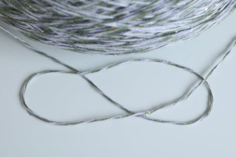 Palliettugarn - 55% Bómull 45% Polýester - Nr.12 - 50 gr.