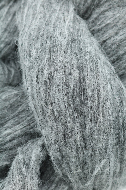 Sveitagarn - Mohair, Merino, Alpakka og Nælon - 250 gr. Ljós grár
