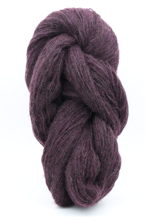 Sveitagarn - Mohair, Merino, Alpakka og Nælon - 250 gr. Ljós vínrauður