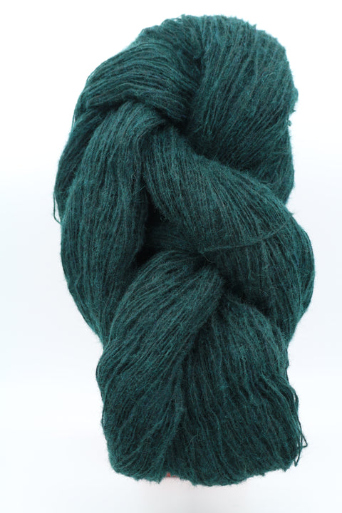 Sveitagarn - Mohair, Merino, Alpakka og Nælon - 250 gr. Flöskugrænn