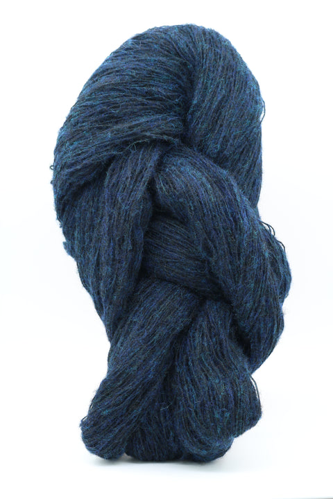 Sveitagarn - Mohair, Merino, Alpakka og Nælon - 250 gr. Bensínblár