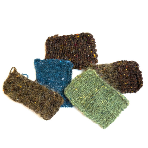 Lauren 100% Merino tweed garn. Grasgrænn.