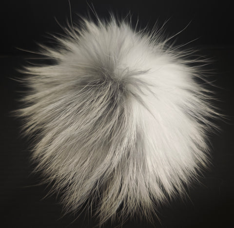 Dúskar ekta refaskinn með smellu 5 litir 13-16 cm.