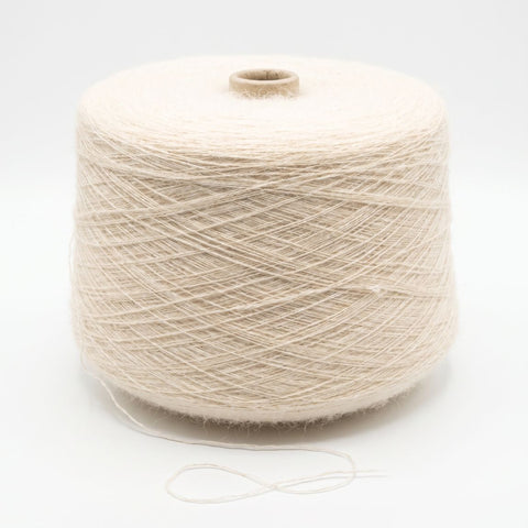 Baldo - Alpakka og Merino blanda - frá 25 gr. Beinhvítt