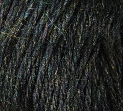 Baby Alpakka Suri - 80% Baby Alpakka og 20% Suri Alpakka - 250 gr. Djúp hafgrænn.